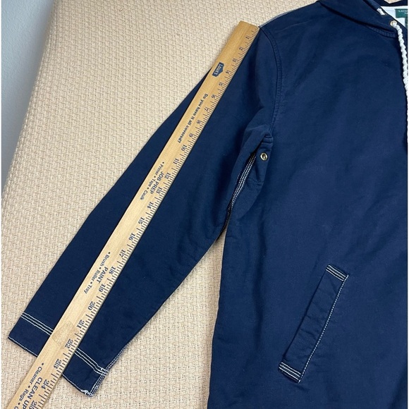 Lauren Jeans Co. Ralph Lauren Navy Full Zip Button RL67 Hoodie Sweatshirt  Sz 2X - Picture 7 of 10